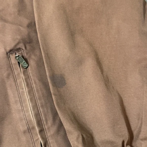 Vintage Y2K Rocawear Bomber Jacket Full Zip Brown 2XL Workwear‎ Hiphop - Picture 8 of 12